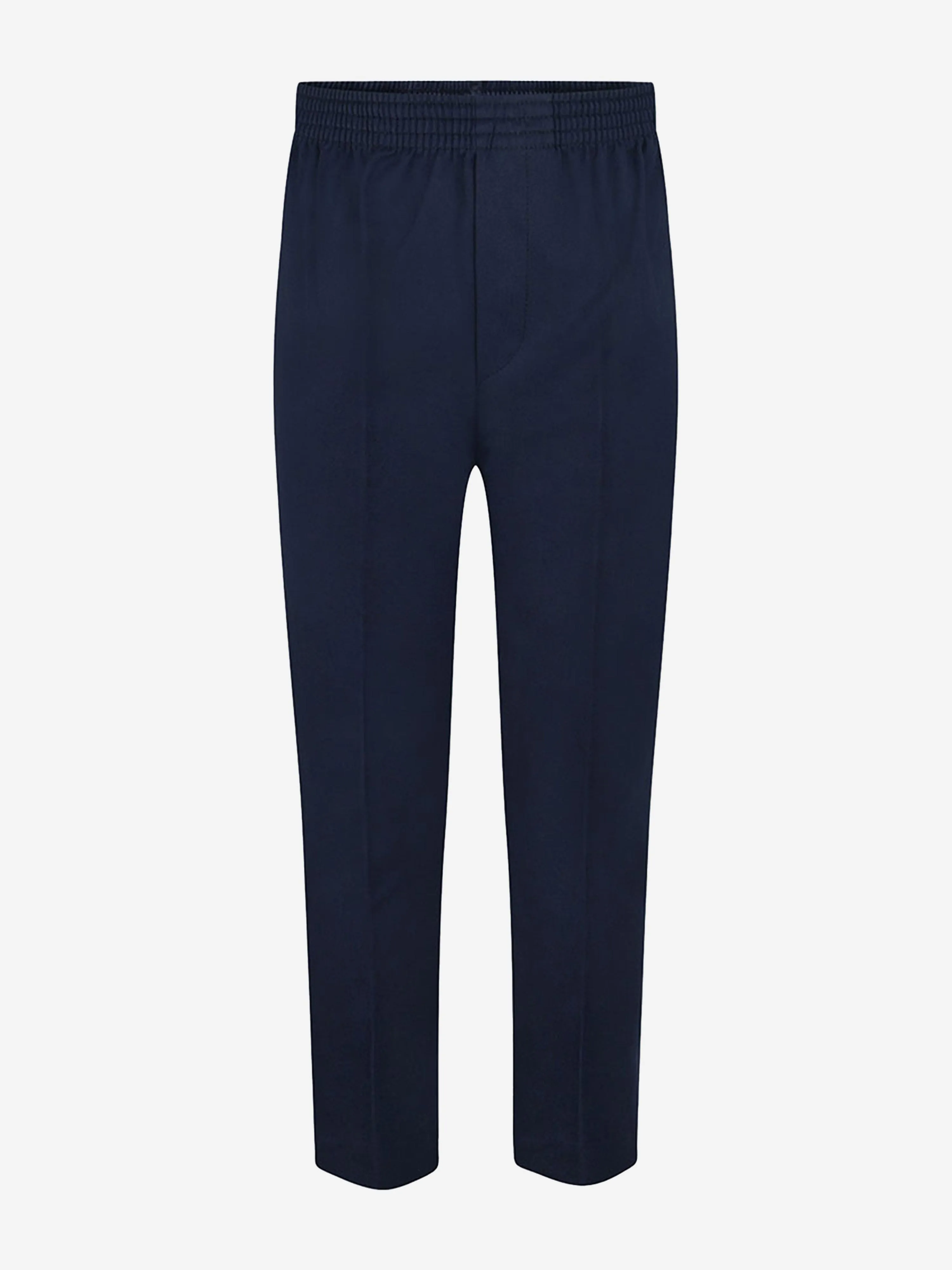 Zeco Boys School Full Elastic Pull Up Trousers in Navy