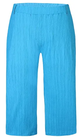 Zhenzi Scarlett Culotte Pants in Turquoise