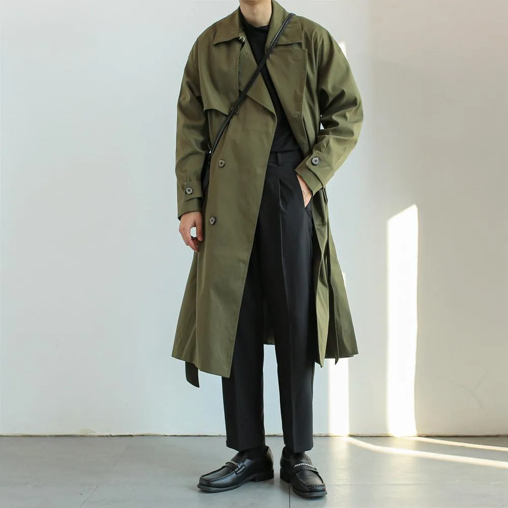 Zhou Essential Regular Fit Trench Coat